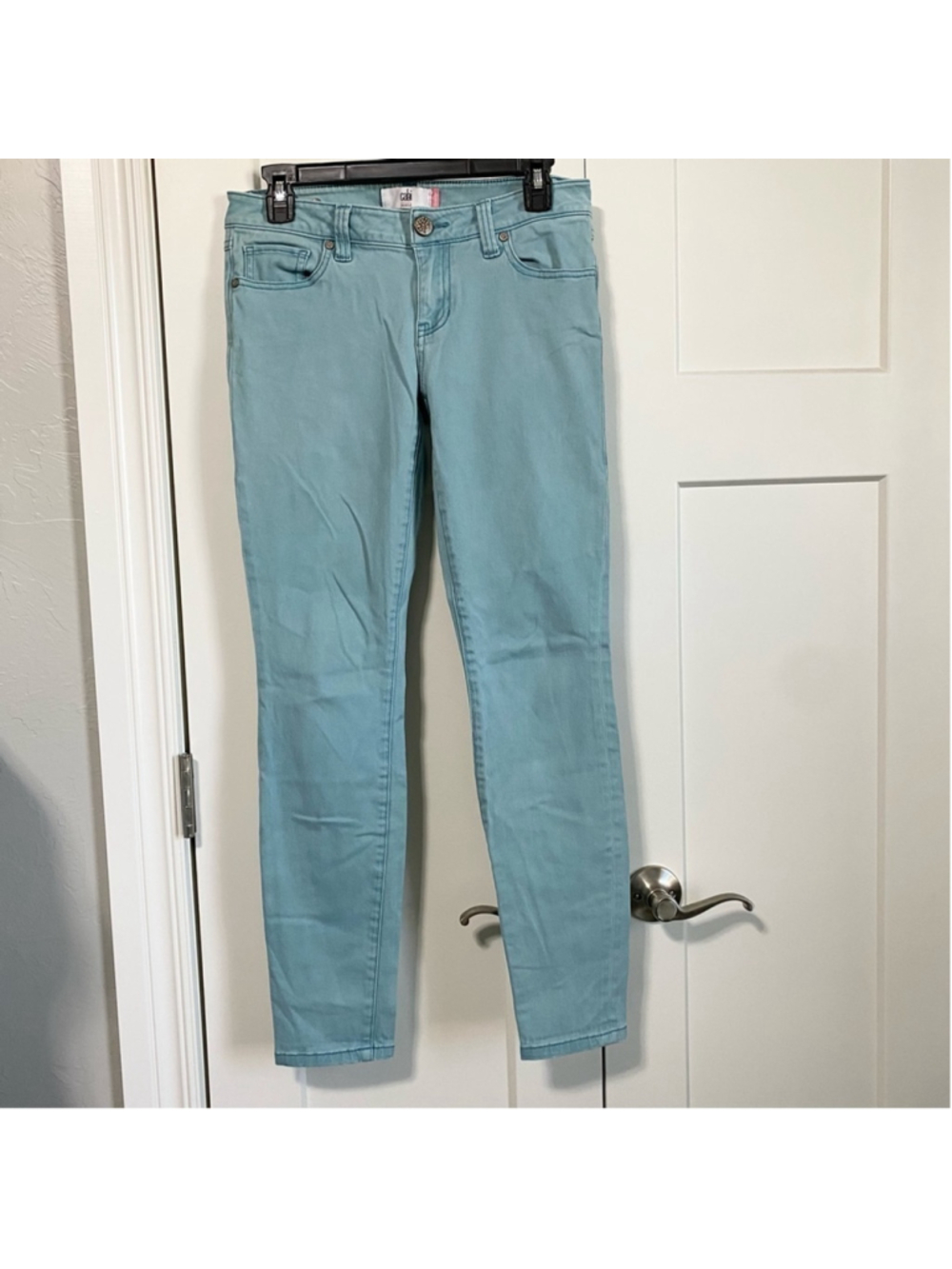 Cabi Tidal Skinny blue skinny jeans size 4 #5169
